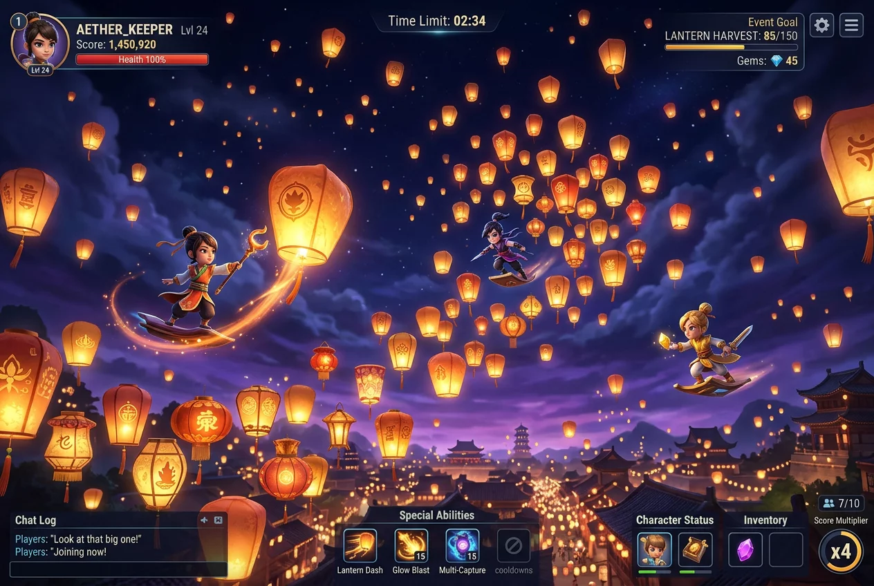 Lantern Legend Screenshot 1